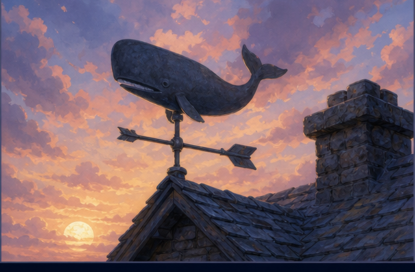 Artwork for a future ISaySo story, The Borrowed Morning.
