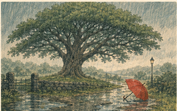 Artwork for a future ISaySo story, The Last Lantern.
